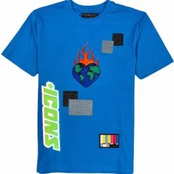 Eternity T-Shirt - Icons - Blue - E1133889 Shop All