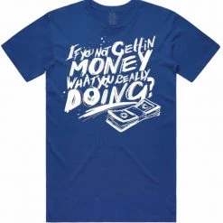 Point Blank T-Shirt - Get Money - Royal - 100987-2039 Shop All
