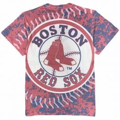 Mitchell & Ness T-Shirt - Jumbotron Sublimated Boston Red Sox - Red
