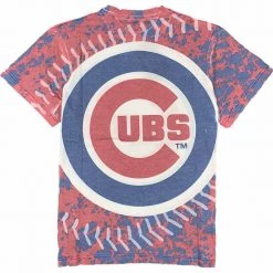 Mitchell & Ness T-Shirt - Jumbotron Sublimated Cubs - Red