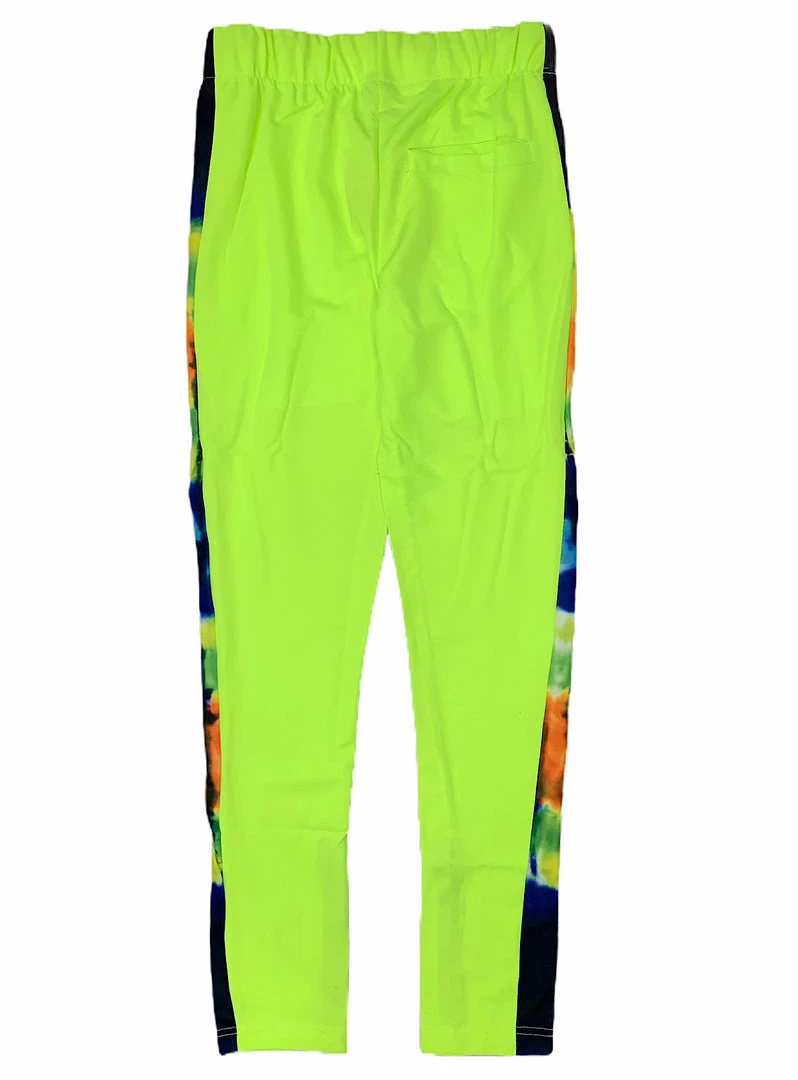 M. Society Track Pants - Tie Dye Stripe - Lime - MS-20706 Shop All 2 M. Society Track Pants - Tie Dye Stripe - Lime - MS-20706 Shop All