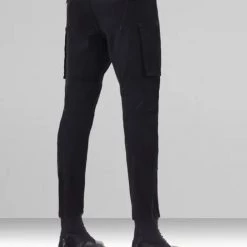Shop All G-Star Pants - 3D Skinny Cargo - Dark Black - D18928 C105 6484