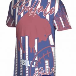 Mitchell & Ness T-Shirt - Jumbotron Sublimated Bills - Blue