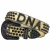 DNA Belt - DNA - Gold And Black