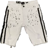 Waimea Jean Shorts -White/Black Stripe - M7166T Shop All