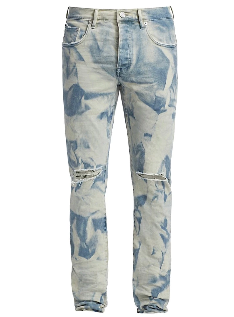 Purple-Brand Jeans - Blue - Marble Fatigue - P001 1 Purple-Brand Jeans - Blue - Marble Fatigue - P001