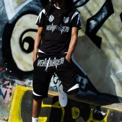 Vengeance78 Short Sets - Soccer Club - Black/White - VS3