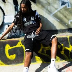 Vengeance78 Short Sets - Soccer Club - Black/White - VS3 10 Vengeance78 Short Sets - Soccer Club - Black/White - VS3