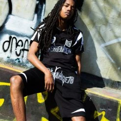 Vengeance78 Short Sets - Soccer Club - Black/White - VS3 12 Vengeance78 Short Sets - Soccer Club - Black/White - VS3