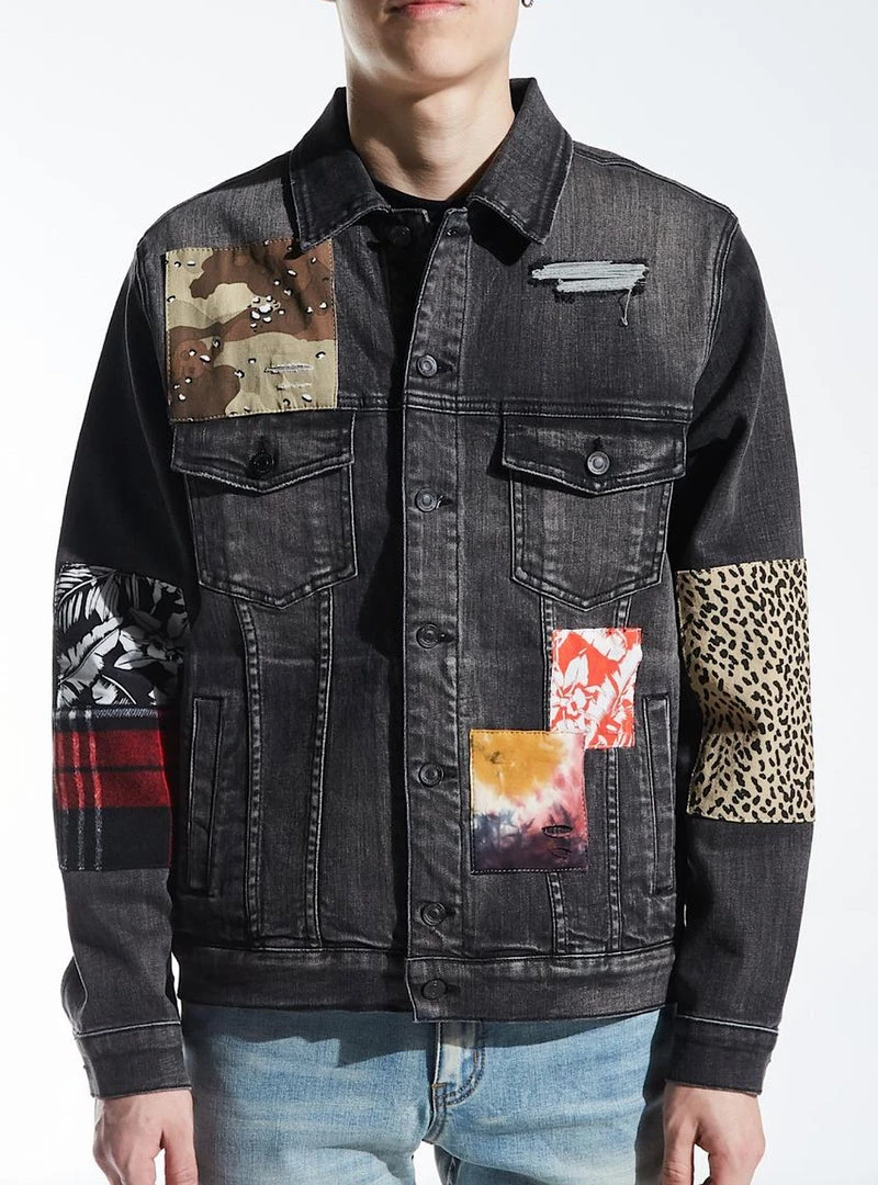 Shop All Embellish Jacket - Snyder - Black - EMBSP220-213 1 Shop All Embellish Jacket - Snyder - Black - EMBSP220-213