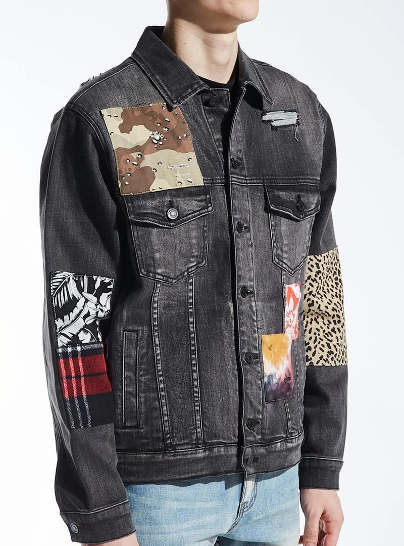 Shop All Embellish Jacket - Snyder - Black - EMBSP220-213 2 Shop All Embellish Jacket - Snyder - Black - EMBSP220-213