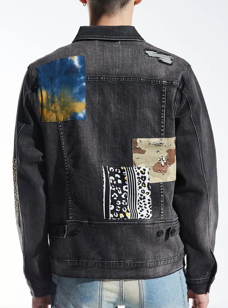 Shop All Embellish Jacket - Snyder - Black - EMBSP220-213 3 Shop All Embellish Jacket - Snyder - Black - EMBSP220-213