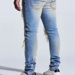 Embellish Jeans - Euphoria Rip & Repair - Blue Sand - EMBSP221-117 Shop All 5 Embellish Jeans - Euphoria Rip & Repair - Blue Sand - EMBSP221-117 Shop All