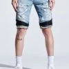 Embellish Shorts - Sunny Biker - Light Blue - EMBSP221-105 Shop All