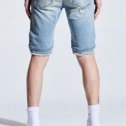 Embellish Shorts - Sunny Biker - Light Blue - EMBSP221-105 Shop All 5 Embellish Shorts - Sunny Biker - Light Blue - EMBSP221-105 Shop All