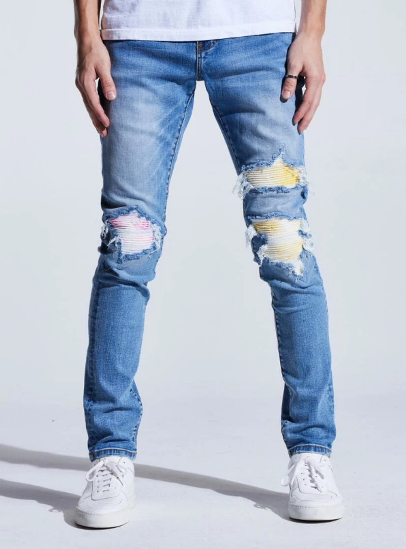 Embellish Jeans - Paraiba Denim - Blue - EMBSP221-130 Shop All 1 Embellish Jeans - Paraiba Denim - Blue - EMBSP221-130 Shop All