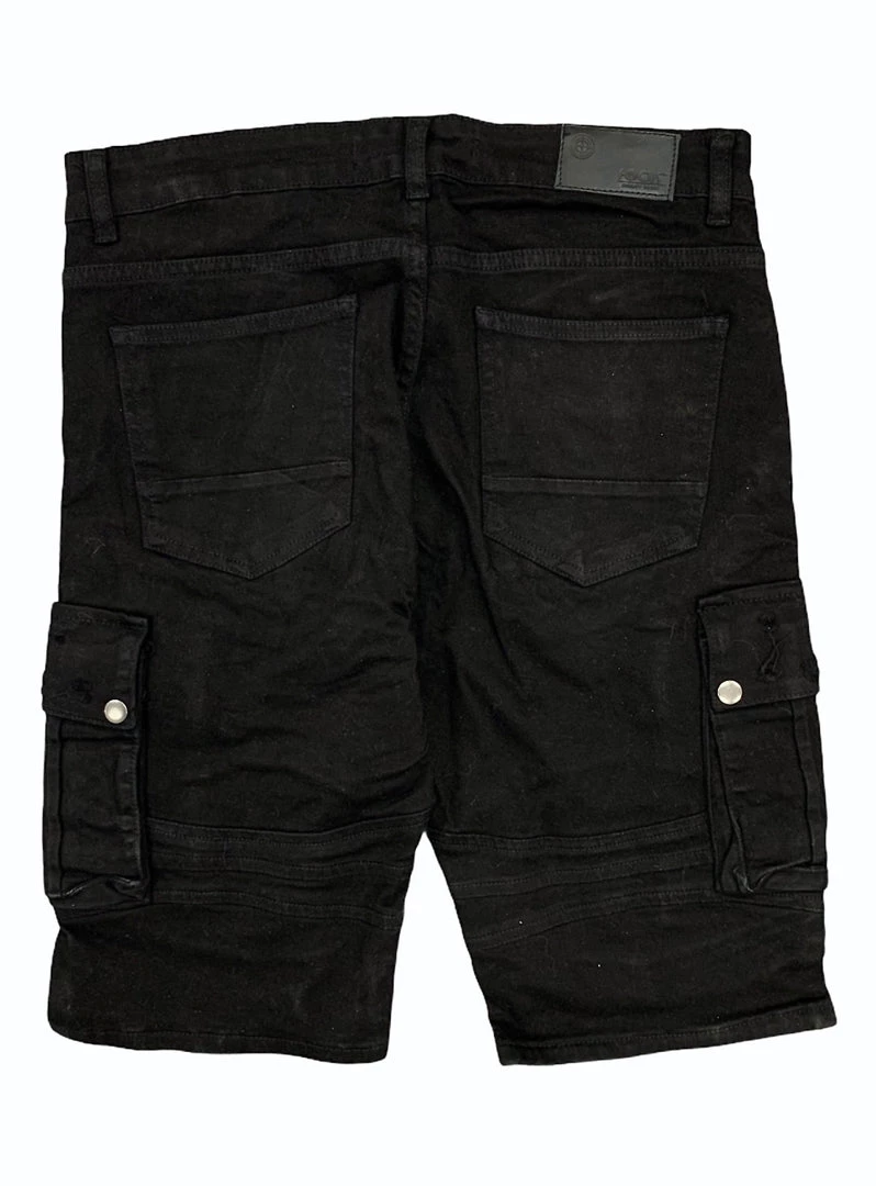 Focus Shorts - Moto Bandana - Jet Black - 4305SB Shop All 2 Focus Shorts - Moto Bandana - Jet Black - 4305SB Shop All
