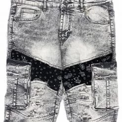 Focus Shorts - Moto Bandana - Grey - 4305SB