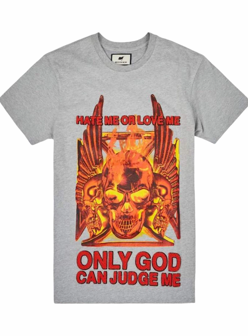 Reason T-Shirt - Judgement - Grey - MNA1-004S 1 Reason T-Shirt - Judgement - Grey - MNA1-004S