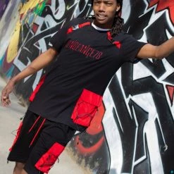 Vengeance78 Short Sets - Cargo - Black/Red - VS6 Shop All