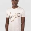 Shop All Inimigo T-Shirt - Inimigo - White And Gold - ITS6301