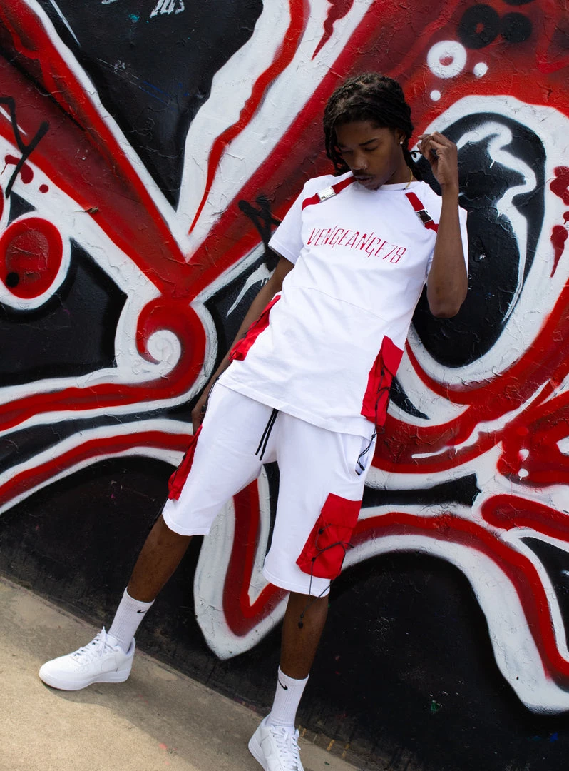 Shop All Vengeance78 Short Sets - Cargo - White - VS6 3 Shop All Vengeance78 Short Sets - Cargo - White - VS6