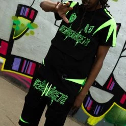 Vengeance78 Short Sets - Soccer Club - Black/Lime - VS3 Shop All 17 Vengeance78 Short Sets - Soccer Club - Black/Lime - VS3 Shop All