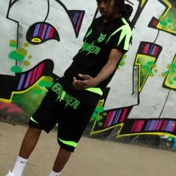 Vengeance78 Short Sets - Soccer Club - Black/Lime - VS3 Shop All 18 Vengeance78 Short Sets - Soccer Club - Black/Lime - VS3 Shop All