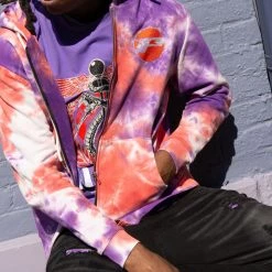 Shop All Politics Hoodie - Mikan Tie Dye Zip Up - Purple And Multi - MIKAN351 11 Shop All Politics Hoodie - Mikan Tie Dye Zip Up - Purple And Multi - MIKAN351