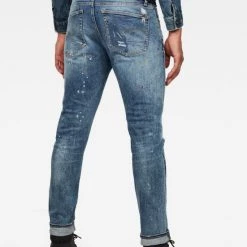 G-Star Jeans - Slim Fit - Sun Faded Prussian Blue - 51001-C052-B477 Shop All