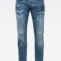 G-Star Jeans - Slim Fit - Sun Faded Prussian Blue - 51001-C052-B477 Shop All