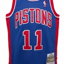 Shop All Kids Mitchell & Ness Jersey - Pistons 11 - Blue