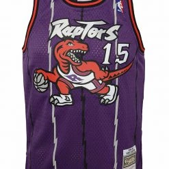 Kids Mitchell & Ness Jersey - Raptors 15 - Purple