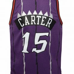 Kids Mitchell & Ness Jersey - Raptors 15 - Purple