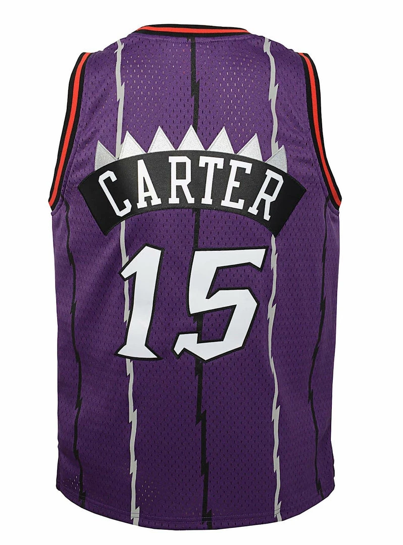 Kids Mitchell & Ness Jersey - Raptors 15 - Purple 2 Kids Mitchell & Ness Jersey - Raptors 15 - Purple