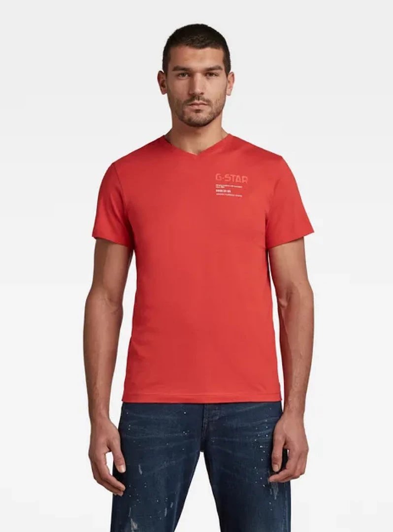 G-Star T-Shirt - Chest Graphic - Dark Candy - D19218 Shop All 2 G-Star T-Shirt - Chest Graphic - Dark Candy - D19218 Shop All