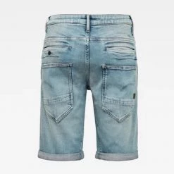 G-Star Denim Shorts - D-Staq 3D - Sun Faded Aqua Marine - D10064-C300