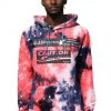 Shop All Kleep Hoodie - Caution - Tie Dye Jasmin - KF6710S