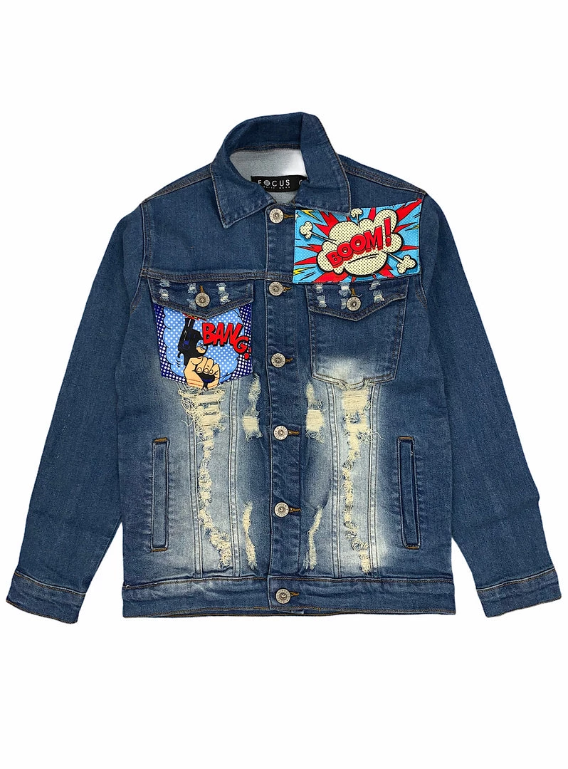 Focus Jacket - Comic - Vintage - 3235 Shop All 1 Focus Jacket - Comic - Vintage - 3235 Shop All