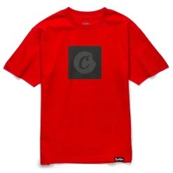 Cookies T-Shirt - Monaco Logo - Red And Black - 1556T5646