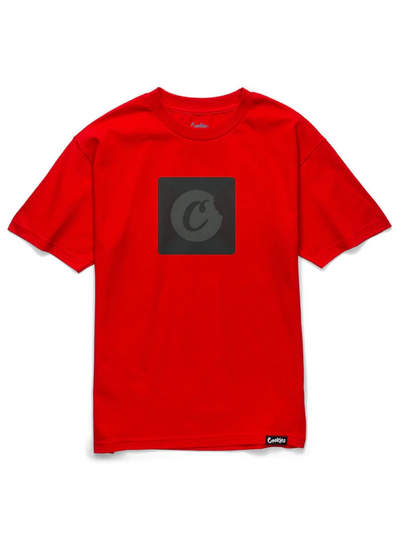 Cookies T-Shirt - Monaco Logo - Red And Black - 1556T5646 1 Cookies T-Shirt - Monaco Logo - Red And Black - 1556T5646