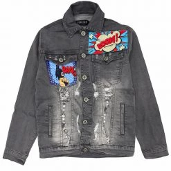 Shop All Focus Jacket - Comic - Grey - 3235