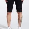Shop All Crysp Denim Shorts - Line - Black - CRYSPSP221-131