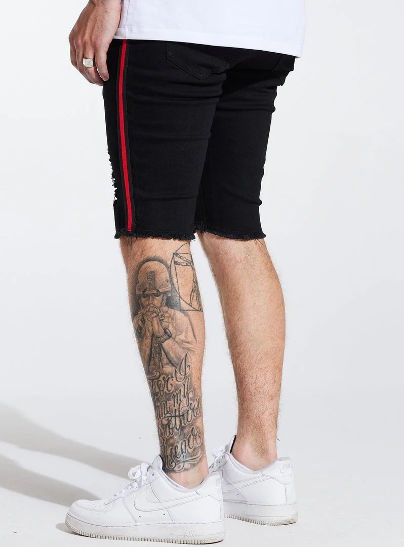 Shop All Crysp Denim Shorts - Line - Black - CRYSPSP221-131 3 Shop All Crysp Denim Shorts - Line - Black - CRYSPSP221-131