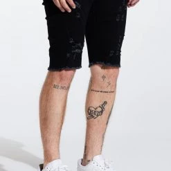 Shop All Crysp Denim Shorts - Atlantic - Jet Black - CRYSPSP221-127