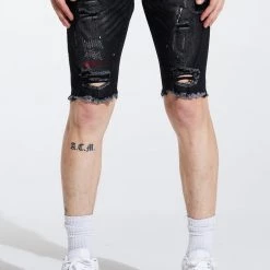 Crysp Denim Shorts - Philips - Black - CRYSPSP221-137 Shop All