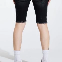 Crysp Denim Shorts - Philips - Black - CRYSPSP221-137 Shop All