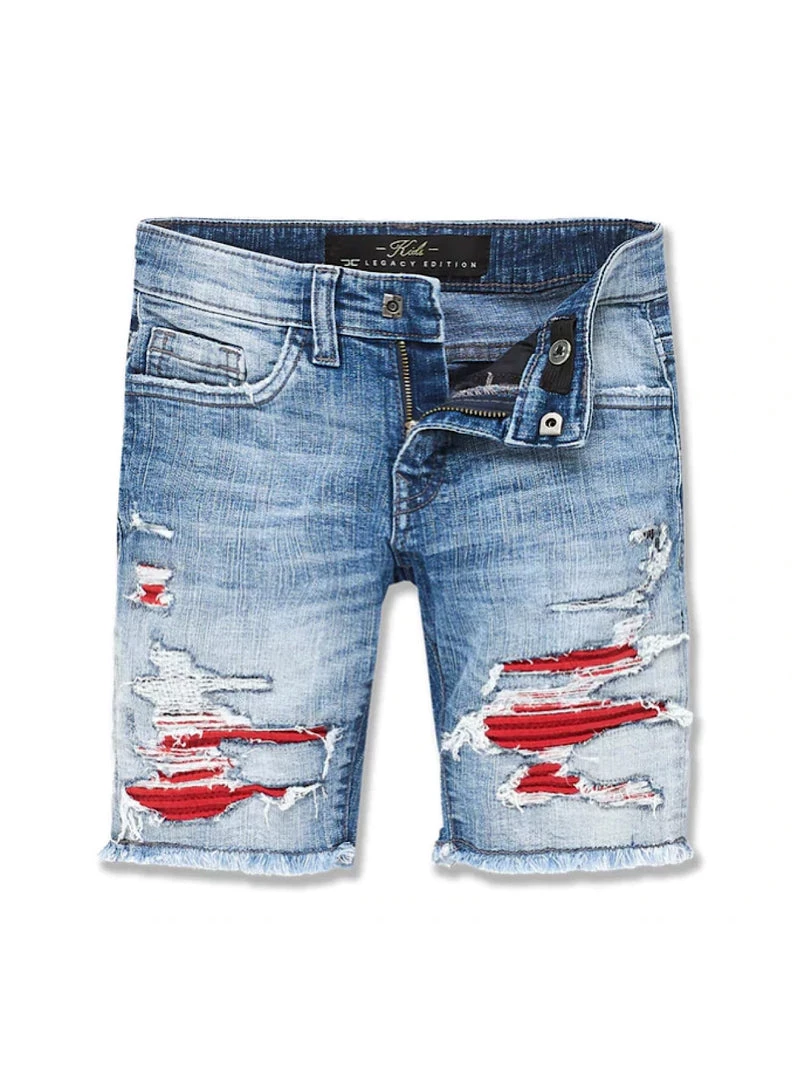 Jordan Craig Kids Jean Shorts - Viper Blue - J3191SK Shop All 1 Jordan Craig Kids Jean Shorts - Viper Blue - J3191SK Shop All