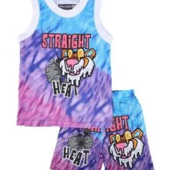 Rebel Minds Short Set - Mesh Straight Heat Tank - Purple - 121-164 7 Rebel Minds Short Set - Mesh Straight Heat Tank - Purple - 121-164