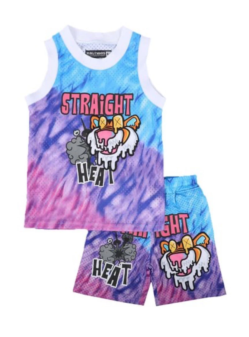 Rebel Minds Short Set - Mesh Straight Heat Tank - Purple - 121-164 4 Rebel Minds Short Set - Mesh Straight Heat Tank - Purple - 121-164